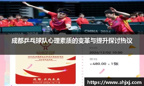 成都乒乓球队心理素质的变革与提升探讨热议