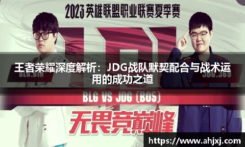 王者荣耀深度解析：JDG战队默契配合与战术运用的成功之道