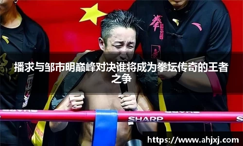 播求与邹市明巅峰对决谁将成为拳坛传奇的王者之争