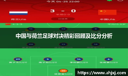 中国与荷兰足球对决精彩回顾及比分分析